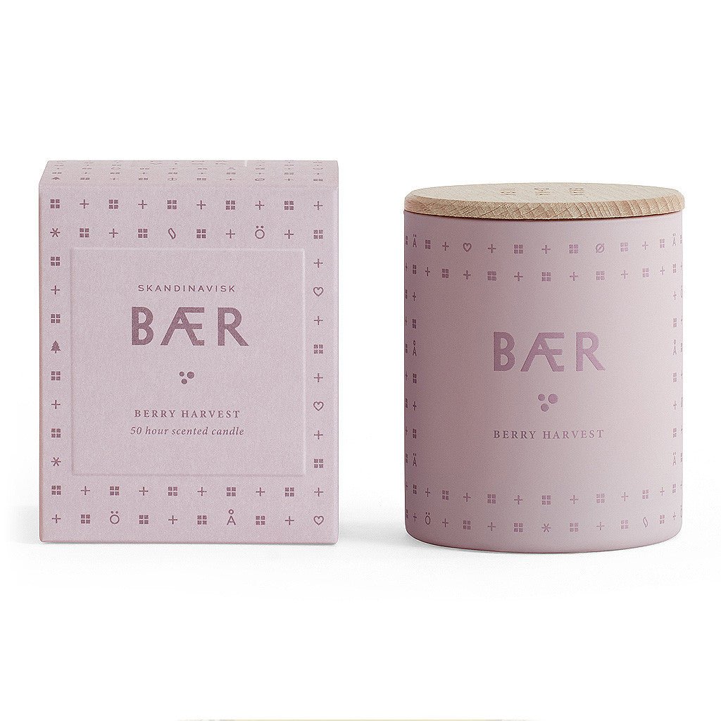 BÆR (Berry) Scented Candle - Skandinavisk -